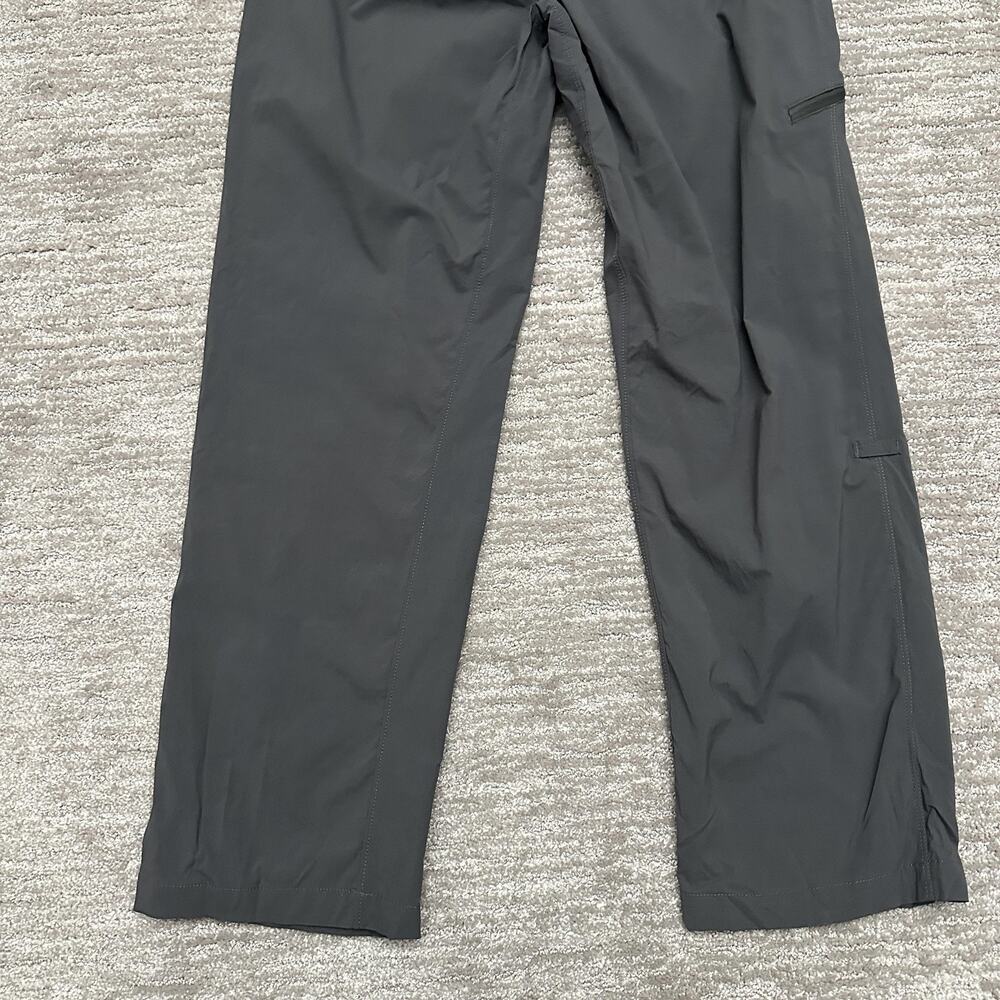 Patagonia Pants Womens 12 Gray Quandary Stretch Cargo Hiking Travel Quick Dry - Picture 8 of 15